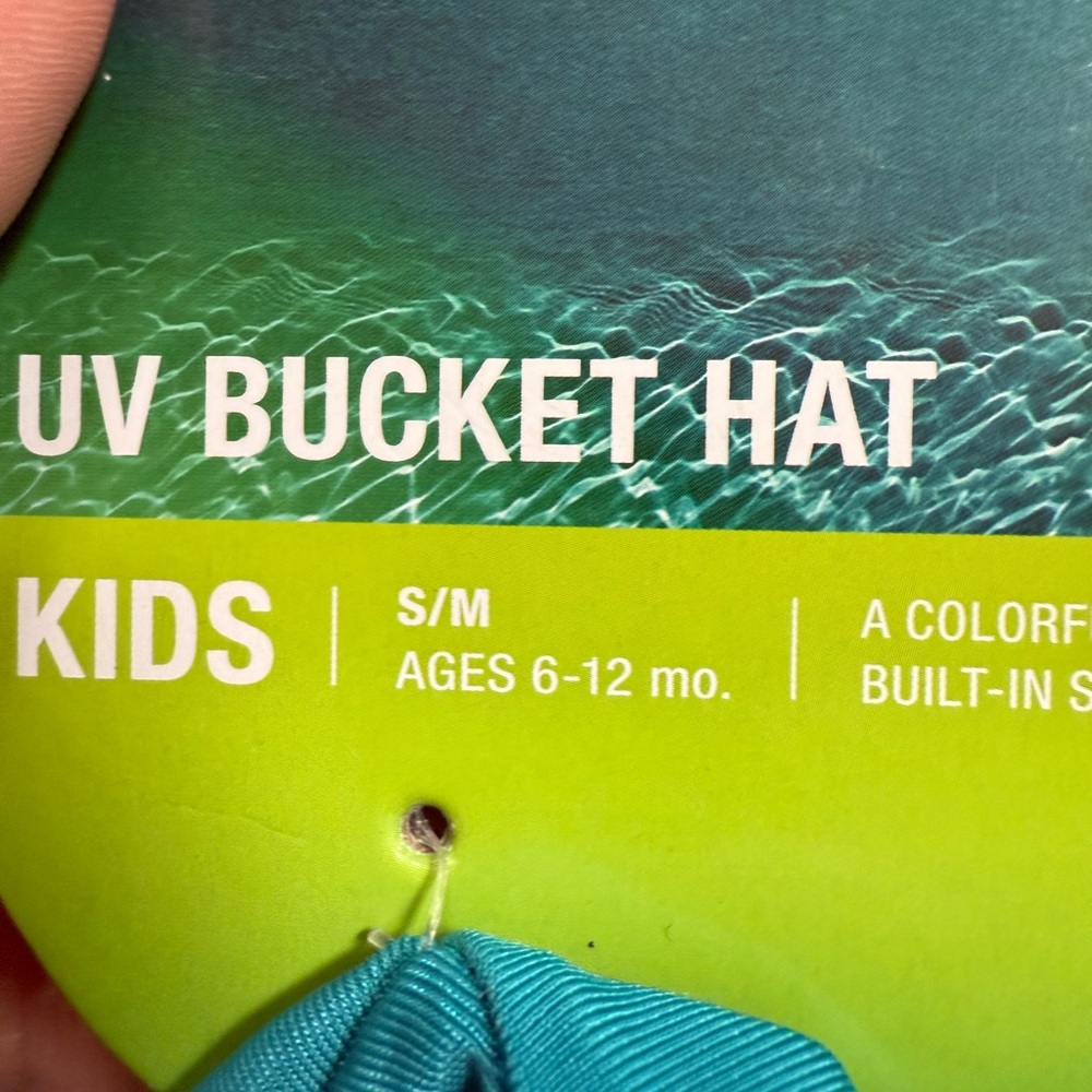 Speedo Blue Baby Swim Hat UV Protection - Picture 4 of 4
